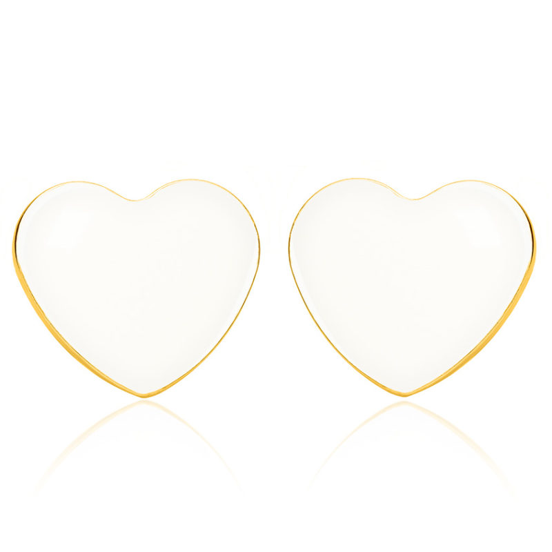 Ohrstecker Amore - Gold | Muttermilchschmuck | Schmuck aus Muttermilch