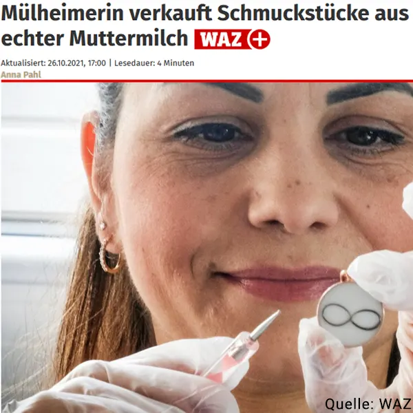 Pressebeitrag über Perlenstolz® von der WAZ