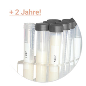 Einlagerung deiner Muttermilch für 2 Jahre