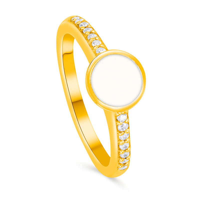 Muttermilch Ring Vita brillante gold | Muttermilchring | Ring mit Muttermilch